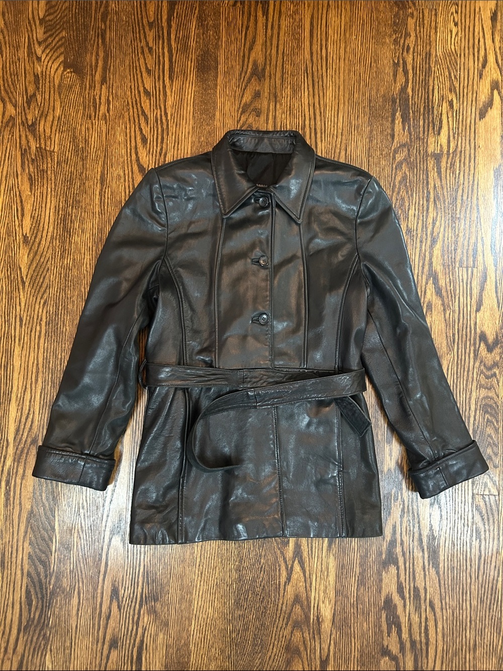 Vintage 90s Super Buttery Sheepskin Leather Jacket